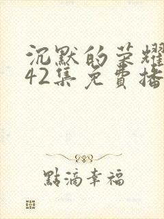 沉默的荣耀1—42集免费播放下载