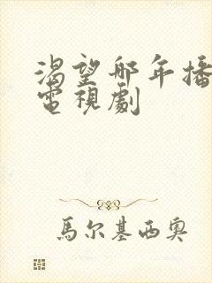 渴望哪年播放的电视剧