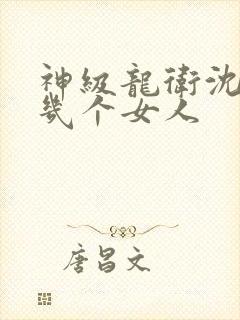 神级龙卫沈浪有几个女人