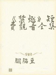 《禁燃》短剧免费观看全集