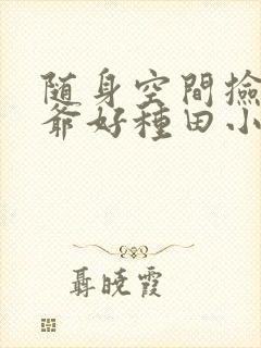 随身空间捡个王爷好种田小说免费阅读