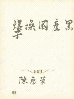 爆操国产黑丝妹子