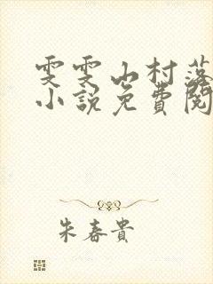 雯雯山村落难记小说免费阅读