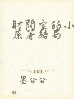 财阀家的小儿子原著结局