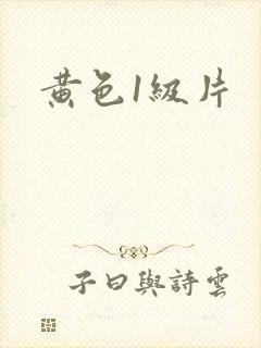 黄色1级片