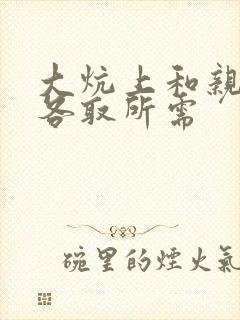 大炕上和亲亲公各取所需