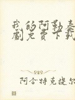 我的阿勒泰电视剧免费下载封面