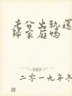 老公出轨还能回归家庭吗封面