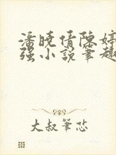 潘晓倩陈婷张志强小说笔趣阁