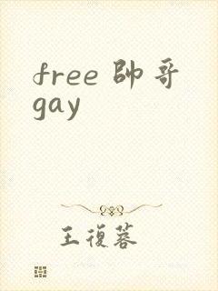 free 帅哥gay封面