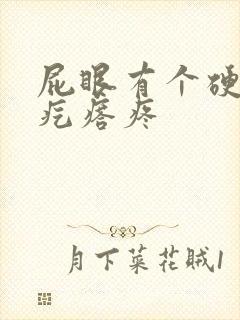 屁眼有个硬硬的疙瘩疼