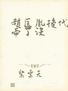 赵匡胤后代当皇帝了没