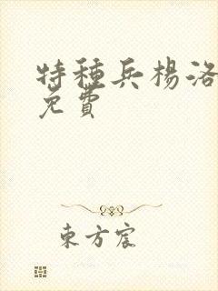 特种兵杨洛小说免费