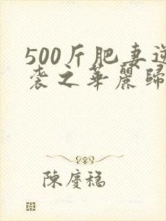 500斤肥妻逆袭之华丽归来短剧