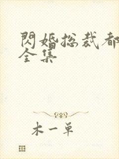 闪婚总裁都很穷全集