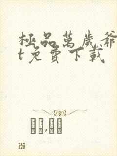 极品万岁爷txt免费下载