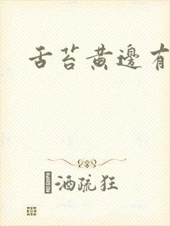 舌苔黄边有齿痕