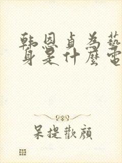 韩恩贞为艺术献身是什么电影