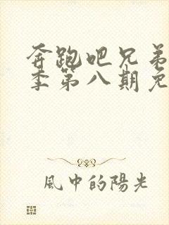 奔跑吧兄弟第七季第八期免费观看