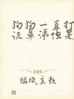 狗狗一直打喷嚏流鼻涕但是精神很好