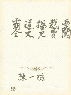 霸道总裁爱上我全文免费阅读全文