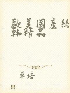 欧美国产丝袜日韩精品