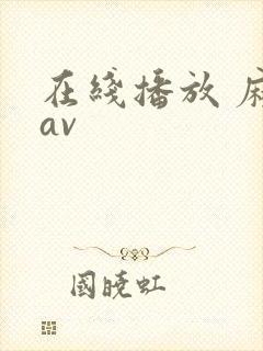在线播放 麻豆av