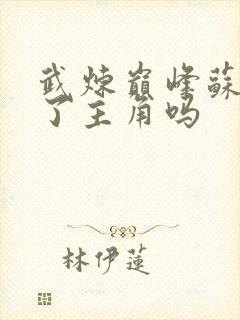 武炼巅峰苏颜绿了主角吗