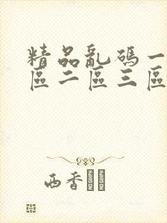 精品乱码一区二区二区三区
