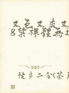 又色又爽又黄18禁裸体无遮挡封面