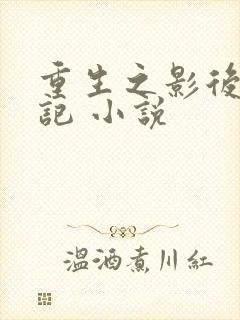 重生之影后爱情记 小说