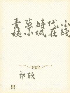 青葱时代小说梅姨小城在线阅读