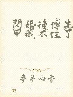 闪婚后傅先生马甲藏不住了连续剧