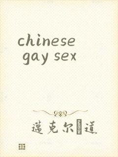 chinese gay sex封面