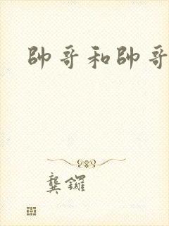 帅哥和帅哥互操