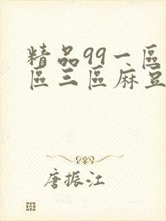 精品99一区二区三区麻豆封面