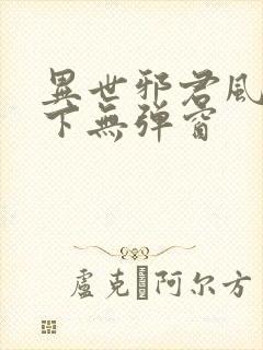 异世邪君风凌天下无弹窗封面