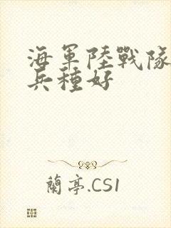 海军陆战队什么兵种好