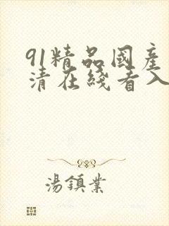 91精品国产高清在线看入口