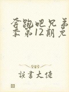 奔跑吧兄弟第二季第12期免费观看