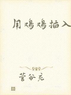 用鸡鸡插入阴道