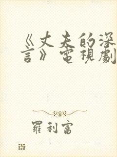 《丈夫的深情谎言》电视剧免费观看封面