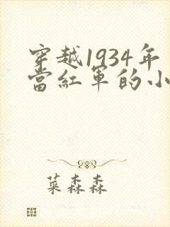 穿越1934年当红军的小说