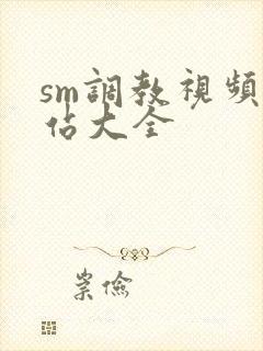 sm调教视频网站大全