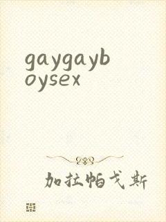 gaygayboysex