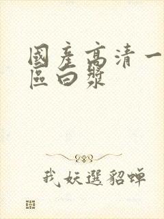 国产高清一区二区白浆