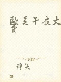 欧美午夜大片免费