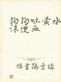 狗狗吐黄水带泡沫便血