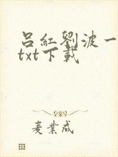 吕红刘波一家亲txt下载