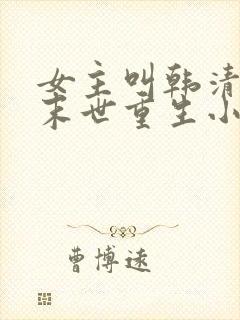 女主叫韩清夏的末世重生小说